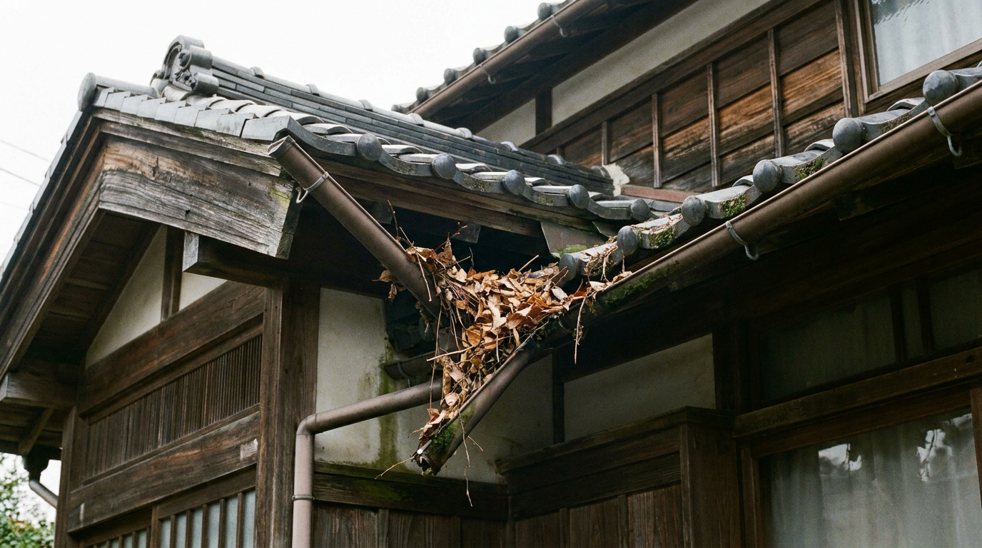 雨樋のトラブル