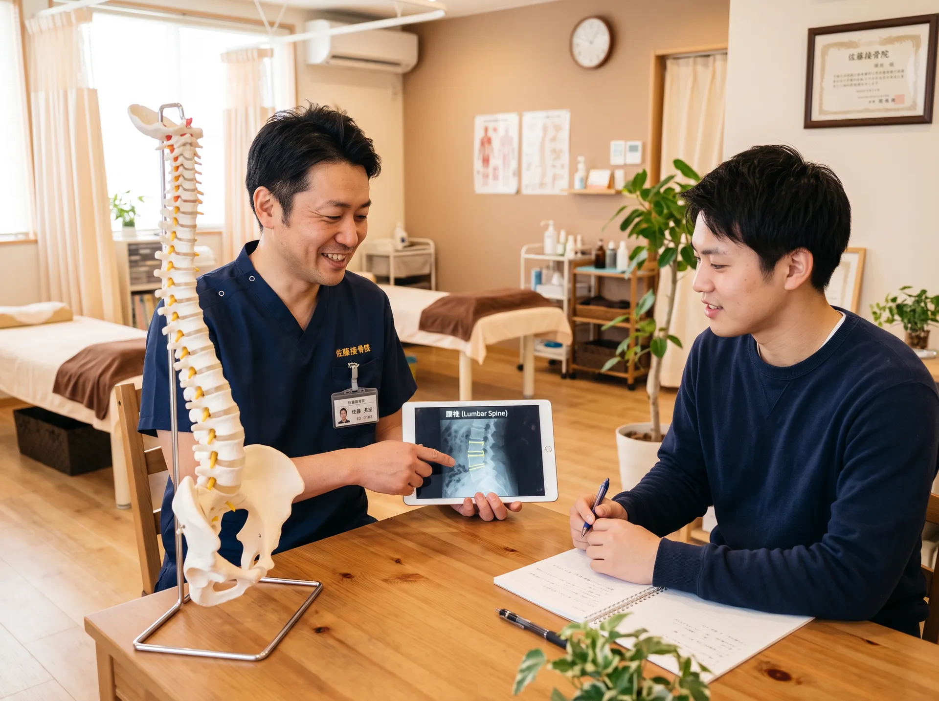 一人ひとりに合わせた、納得の施術