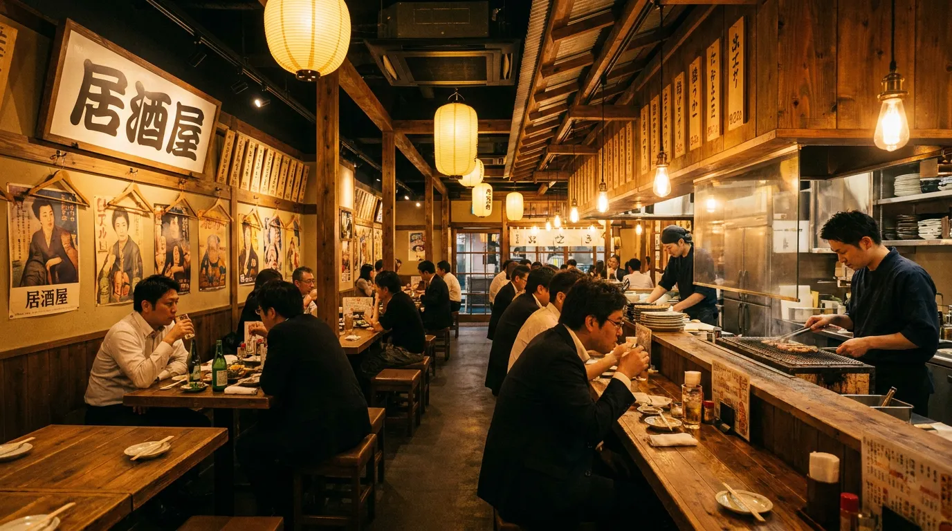 もつのだるまの店舗外観と暖簾