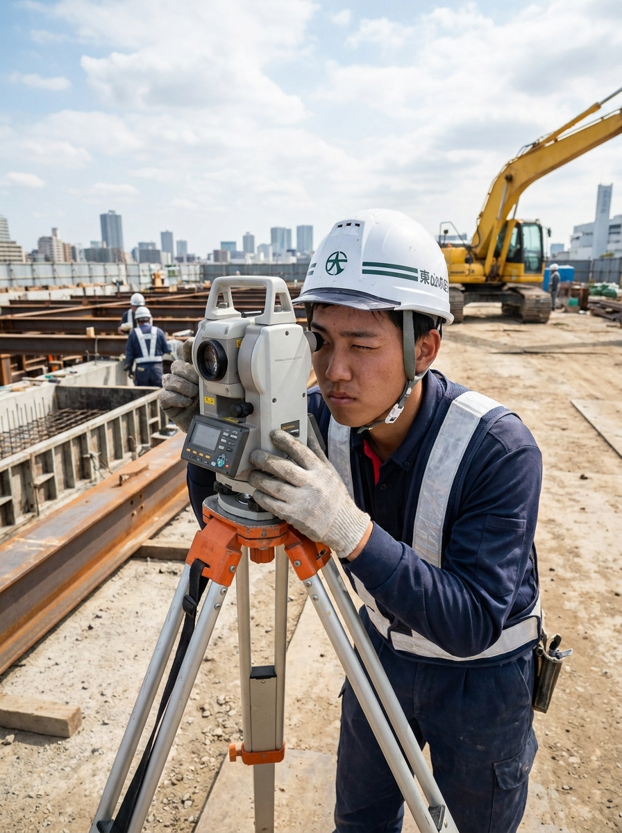 真剣な眼差しで作業に取り組む様子
