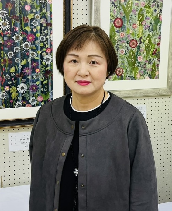 押し花作家 長田智子のポートレート