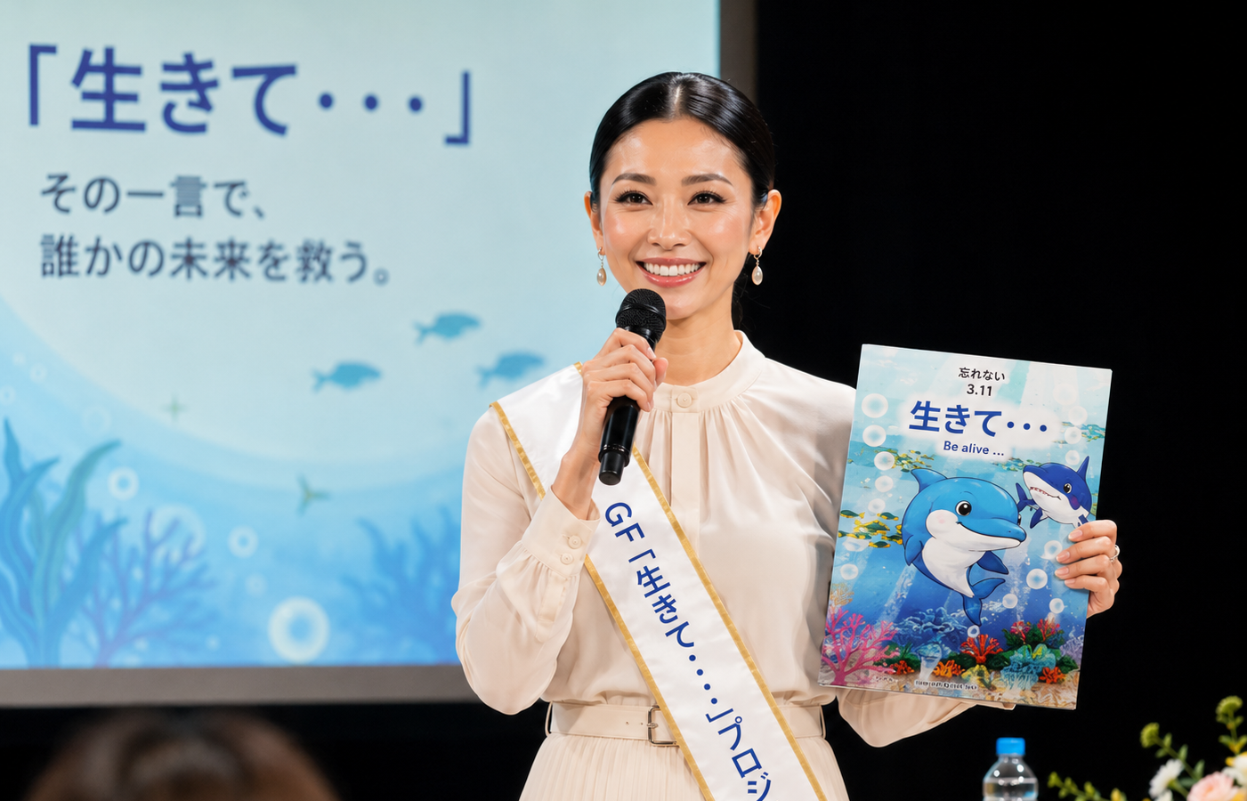 GF「生きて」プロジェクト アンバサダー就任