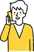 スタッフのイラスト