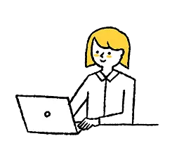 お問い合わせのイラスト