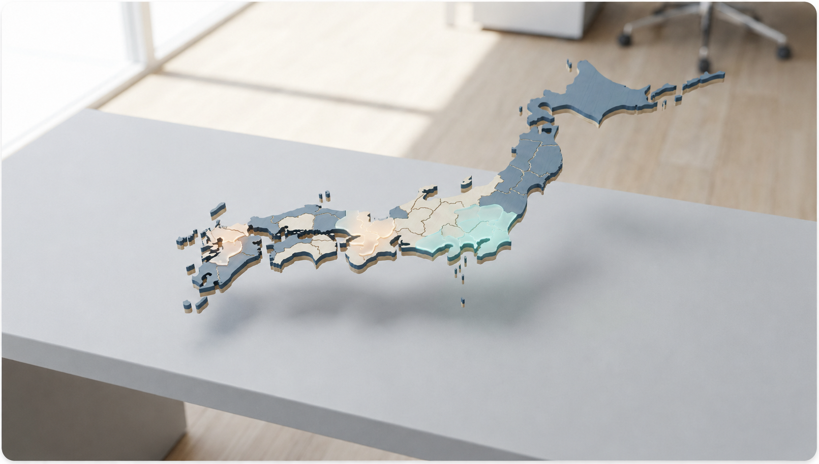 日本全国対応エリアマップ